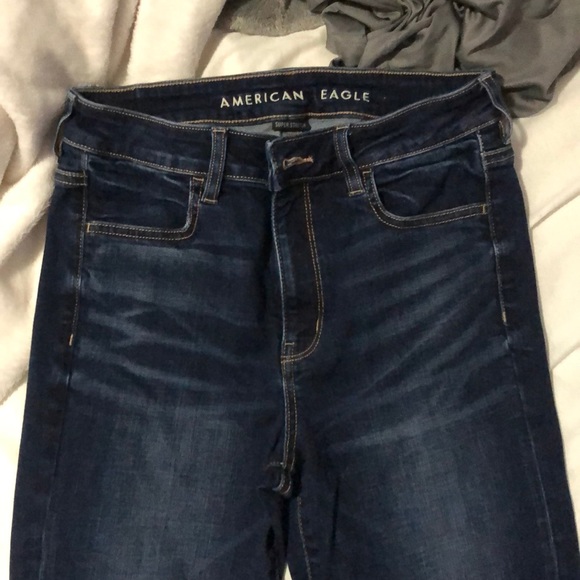 Women’s high rise dark wash jeans - Picture 1 of 2
